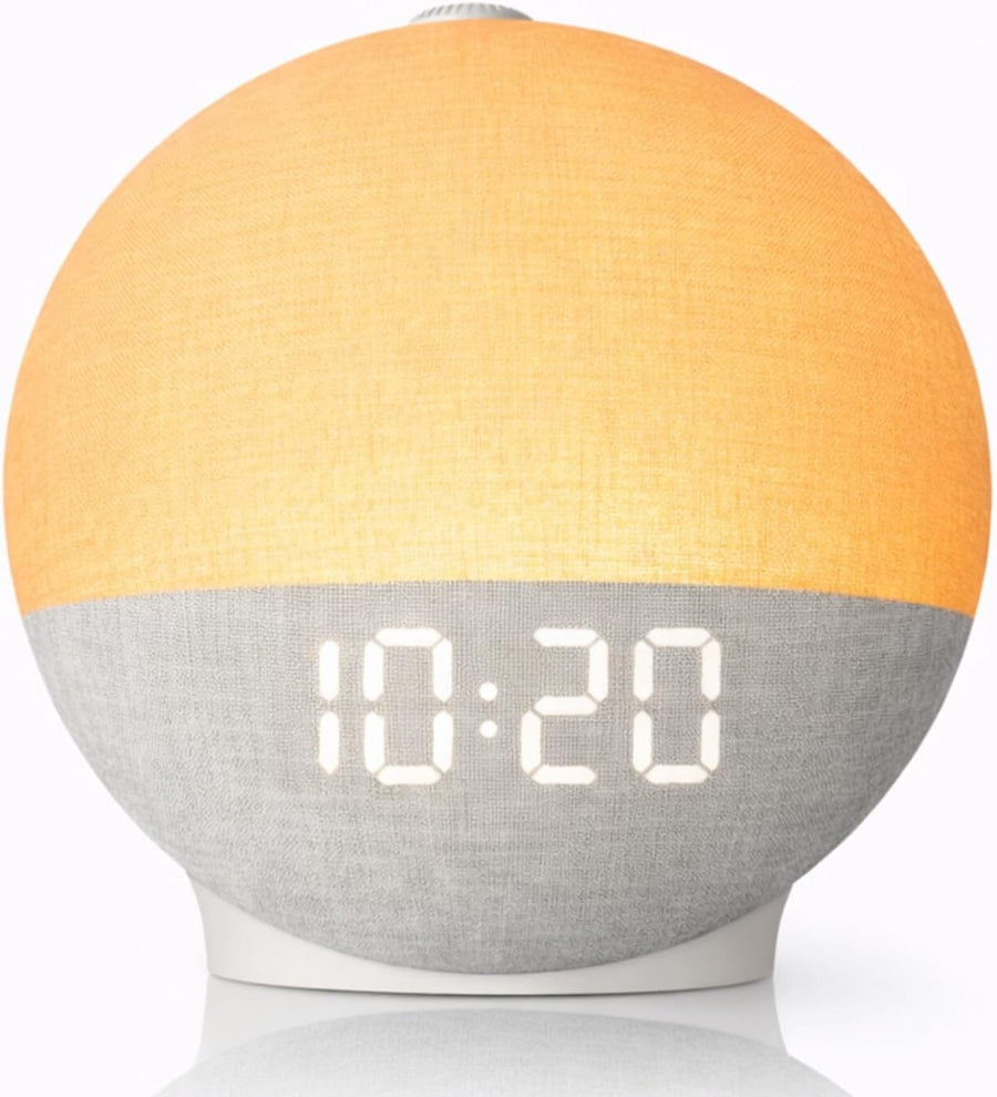 Sunrise Alarm Clock with Sound Machine Wake Up Light Bluetooth Speaker
