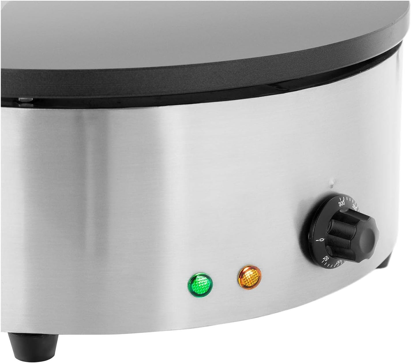 Commercial Crepe Maker 3000W Nonstick Hotplate Stainless Steel Pancake Griddle