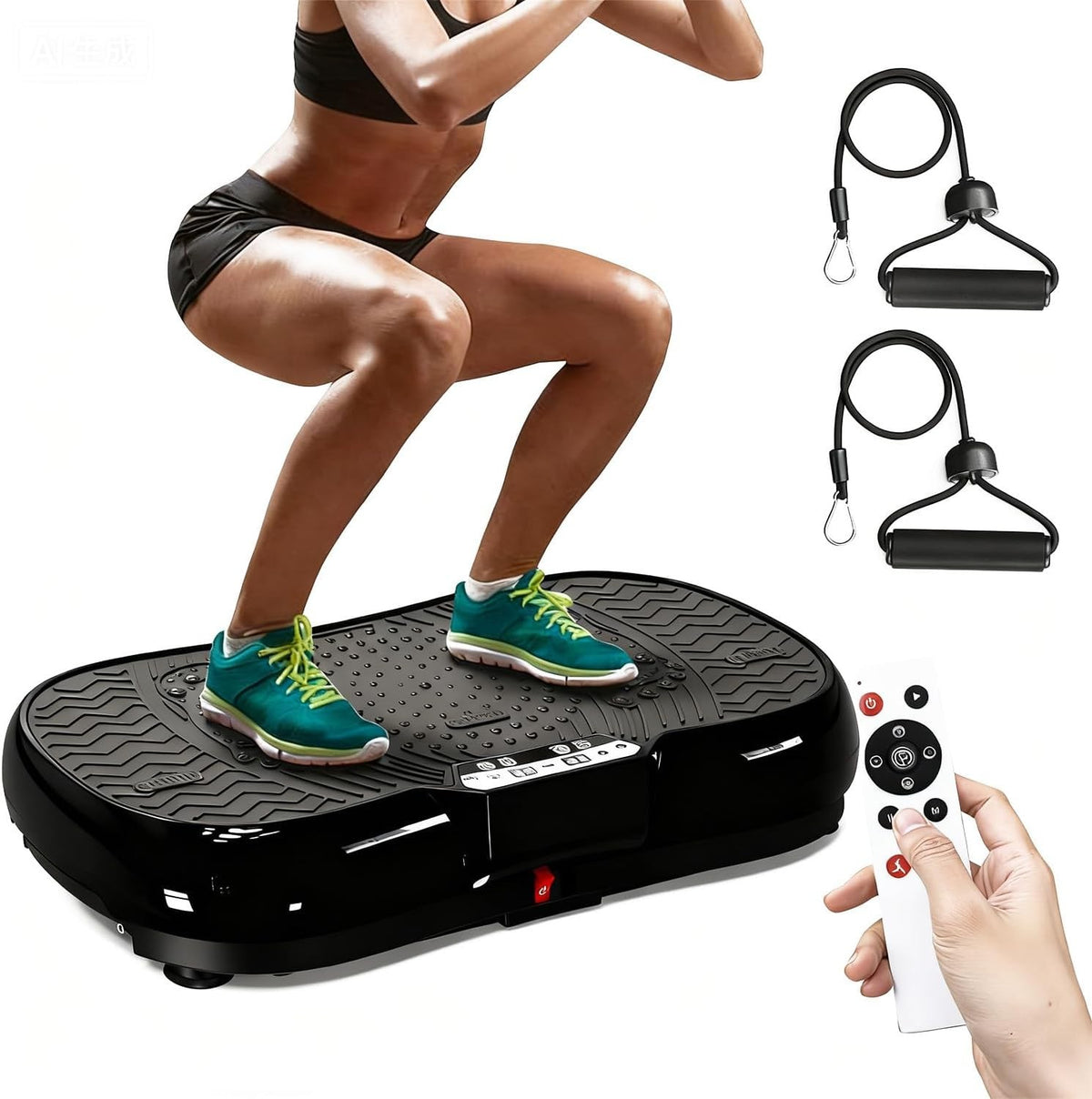 Vibration Plate Exercise Machine 99 Levels 7 Programs Lymphatic Trainer