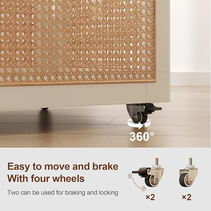 White Wooden Coat Rack Stand | 5 Hooks with Storage Basket Hall Tree