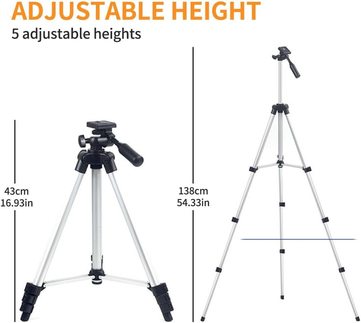 70mm White Refractor Telescope 15X-150X with Phone Adapter