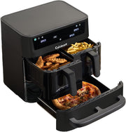 13.6L Tri-Zone Air Fryer Oven XXL 9-in-1 PFAS-Free Dual Baskets + 5L Oven Drawer