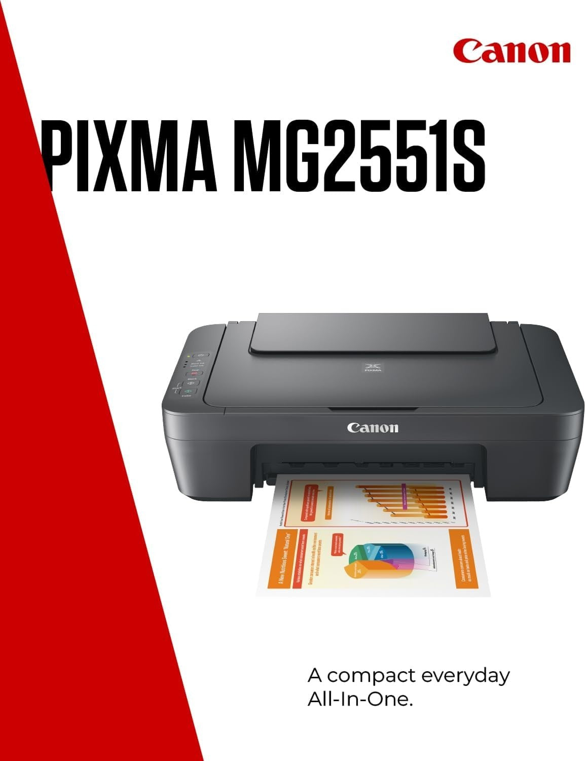 USB Colour Inkjet All-in-One Printer A4 Auto Power On