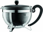 Glass Teapot 1.3L Borosilicate Tea Pot with Filter Dishwasher Safe