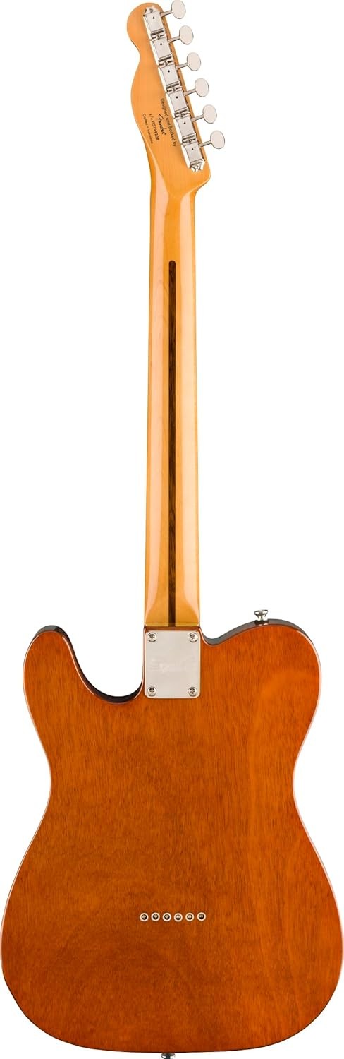 60s Thinline Semi Hollow Electric Guitar Natural Maple Neck