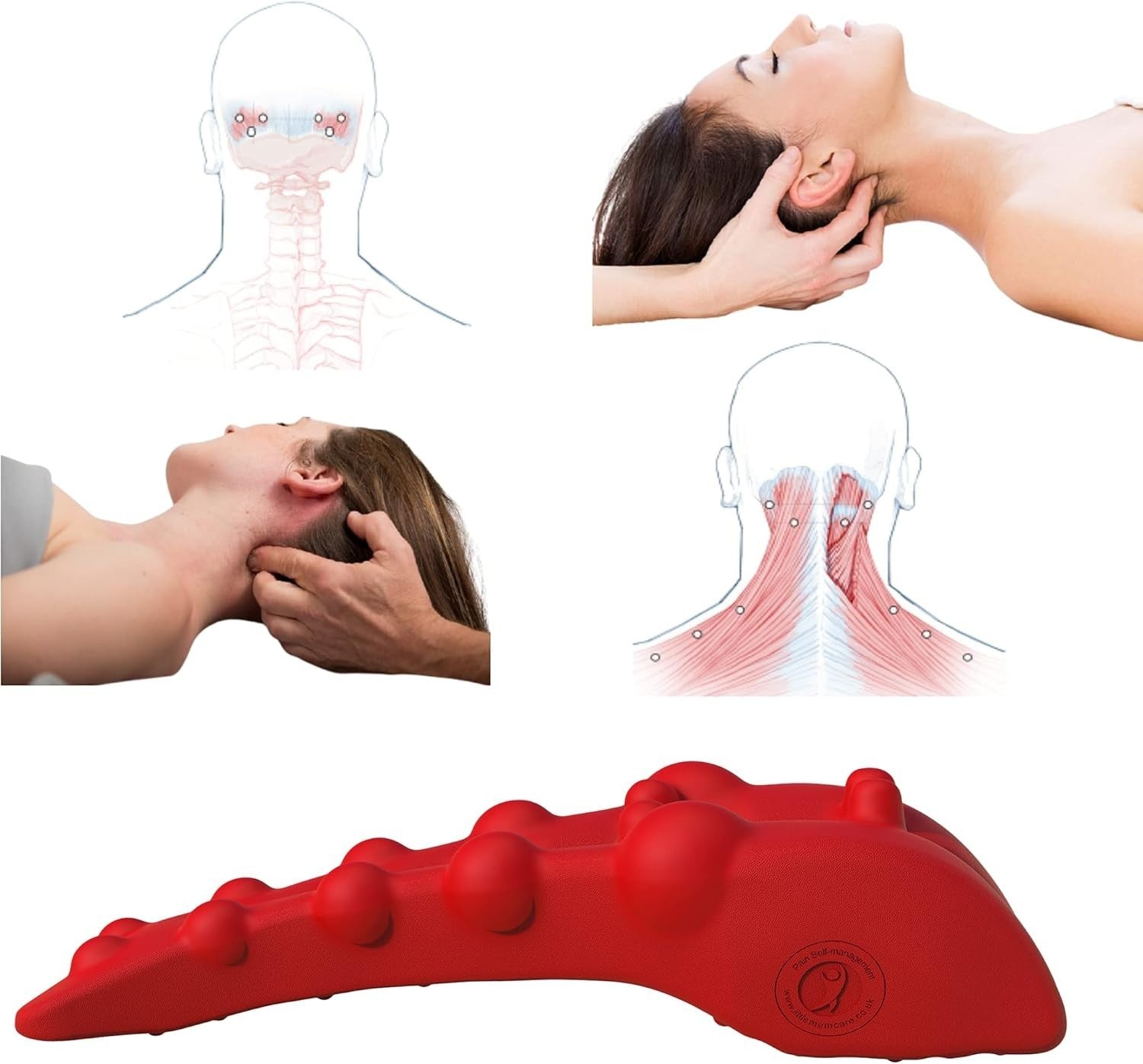 Trigger Point Massager for Neck & Shoulder Pain Relief, Myofascial Release