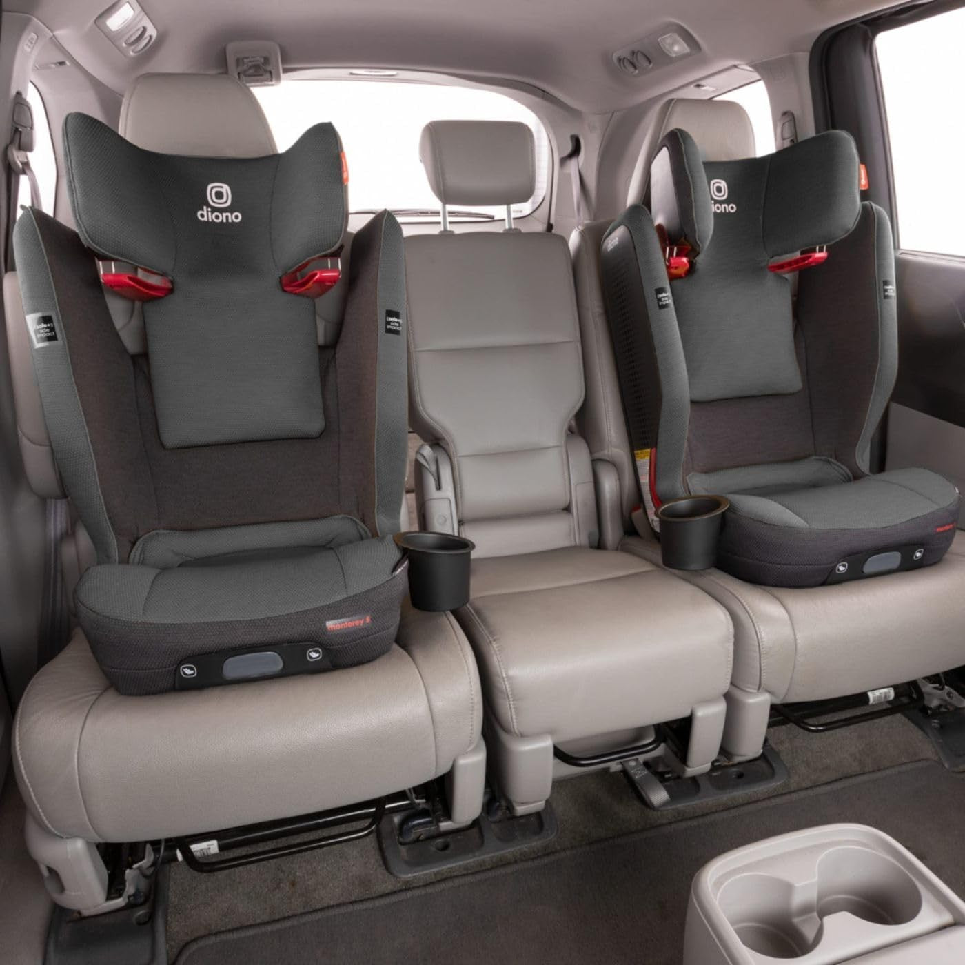 i-Size High Back Booster Car Seat ISOFIX Foldable Travel Compact