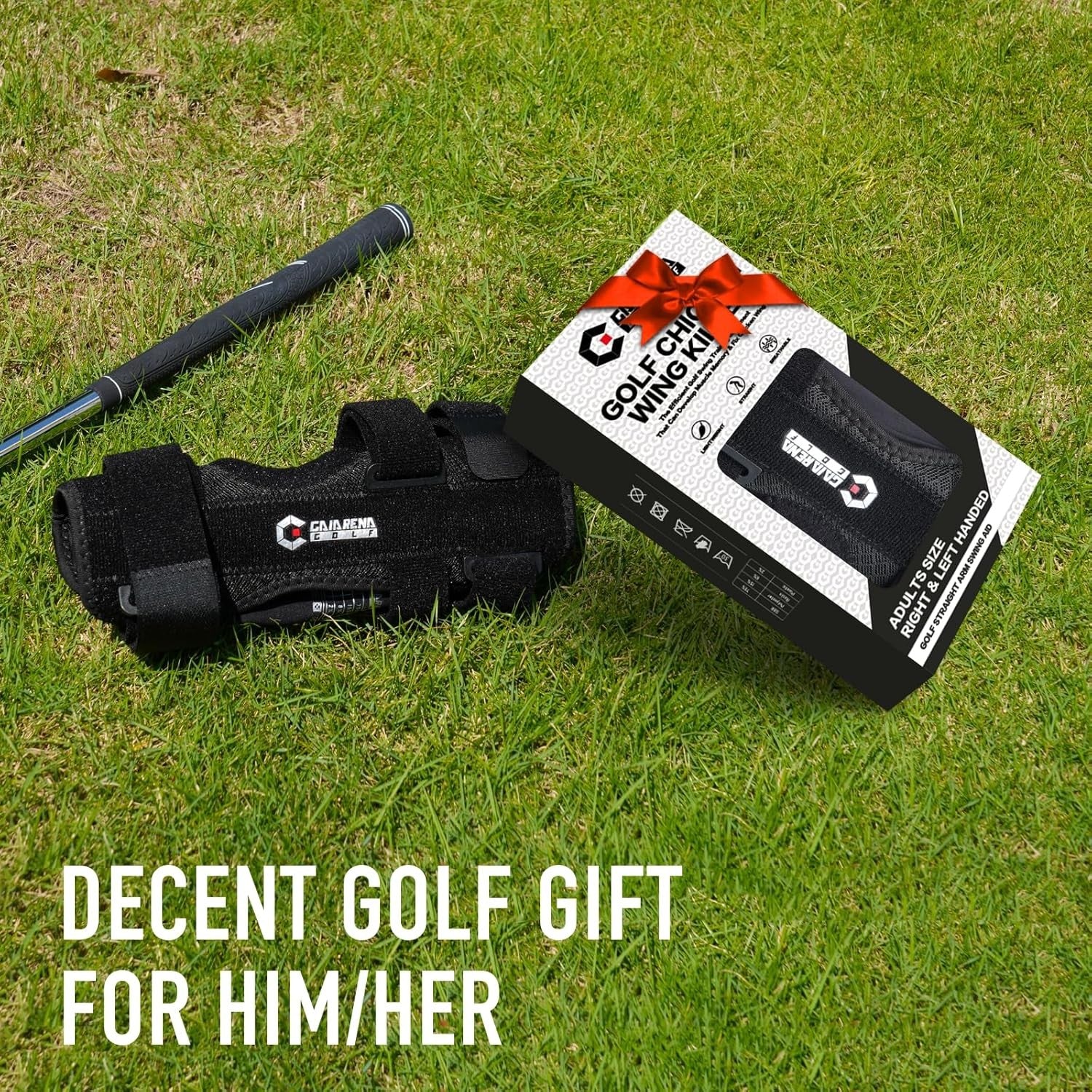 Golf Swing Trainer Straight Arm Elbow Brace Training Aid