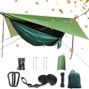 Camping Hammock with Mosquito Net & Rainfly | Lightweight 440lb Capacity