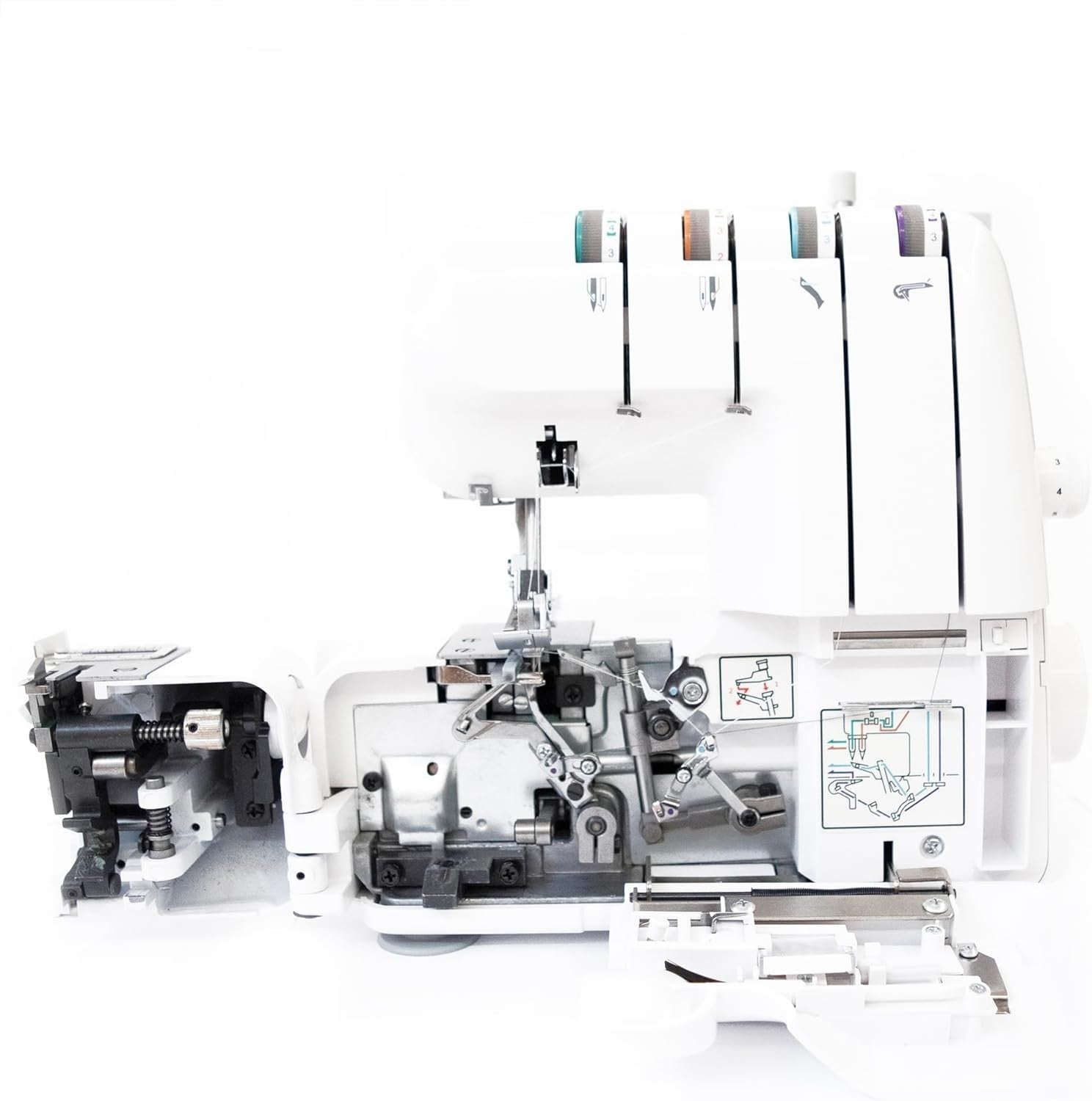 3/4 Thread Overlocker Serger Sewing Machine Differential Feed 1300SPM