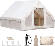 2-8 Person Inflatable Camping Tent 4 Season Waterproof