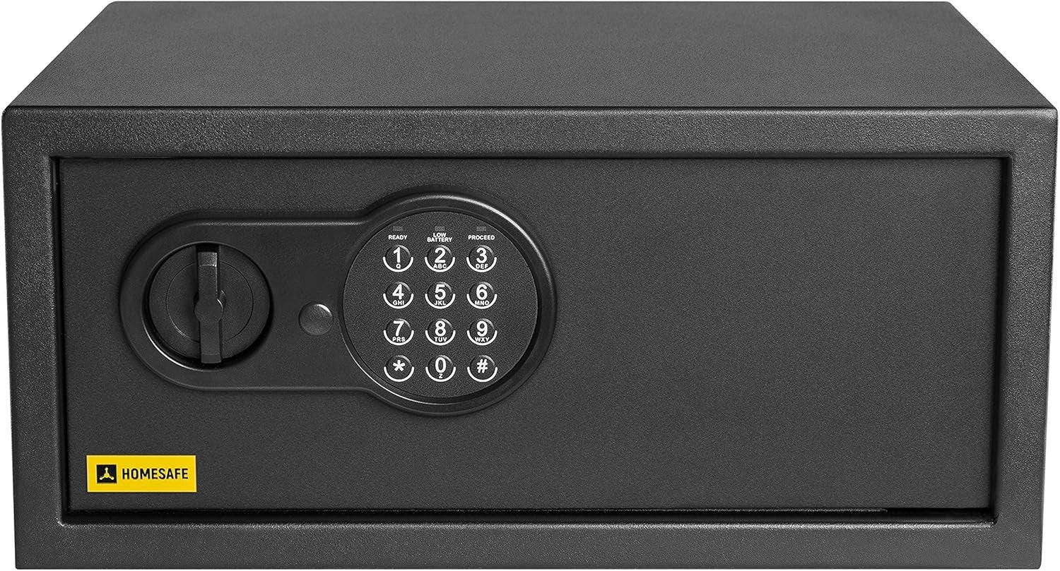 31L Digital Safe Box Electronic Lock Home Office Hotel Laptop Security Safe