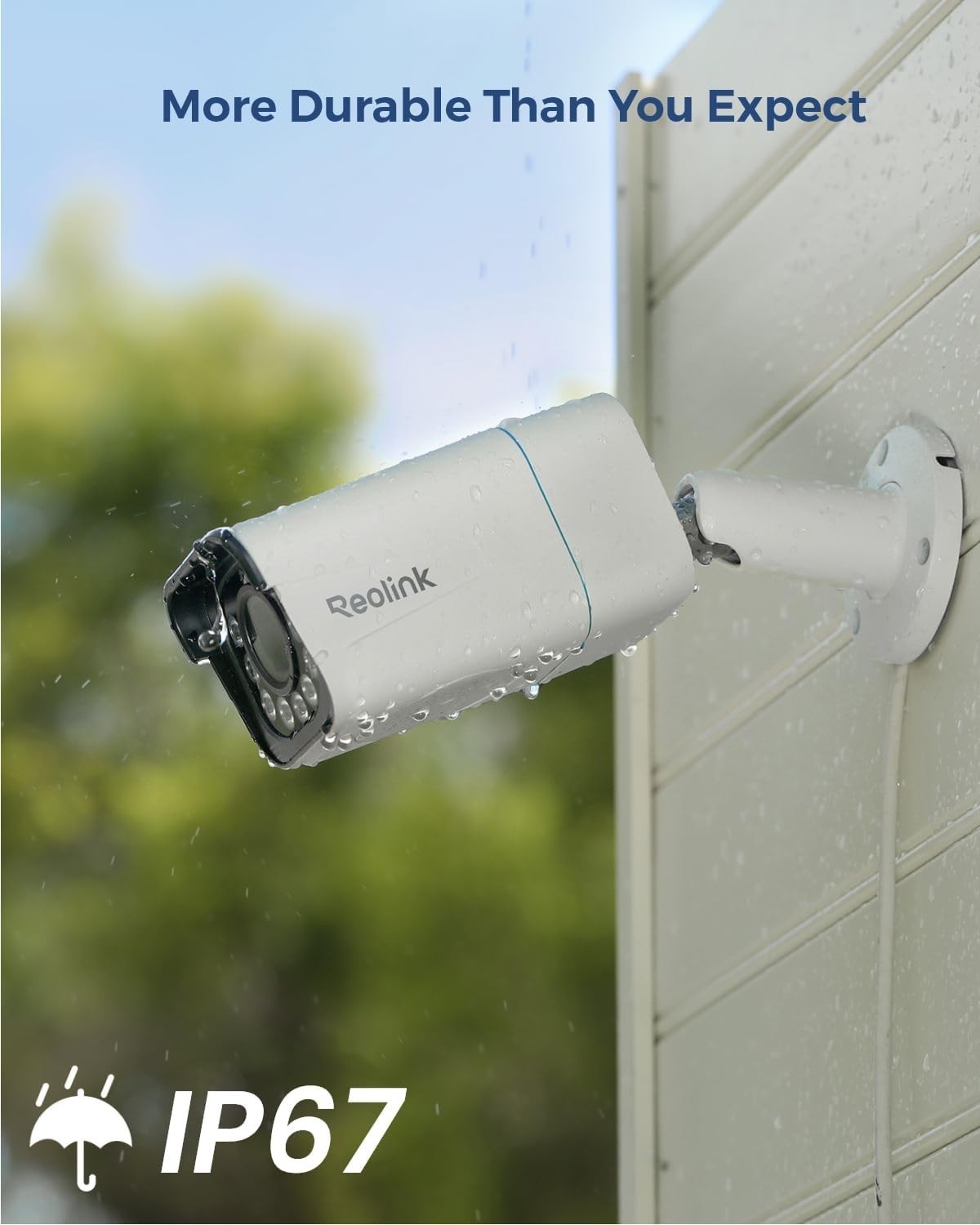 4K PoE Security Camera 5X Optical Zoom Color Night Vision AI Detection