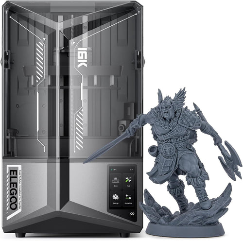 16K Resin 3D Printer 10in Mono LCD 150mm/h AI Camera WiFi Large