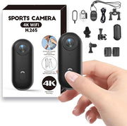 4K Mini Body Camera Wearable POV Action Cam Waterproof Magnetic