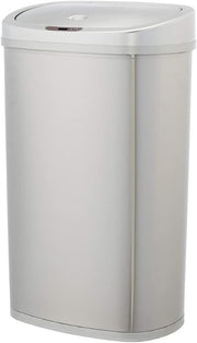 50L Stainless Steel Sensor Bin Silver Hands Free Kitchen
