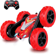 4WD RC Stunt Car, 360° Flips Rotating Remote Control Car 2.4GHz Toy Gift for Kid