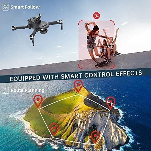 X-Verse KF106 MAX Drone 4K HD, 3-Axis Gimbal + EIS 360° Laser Obstacle Avoidance