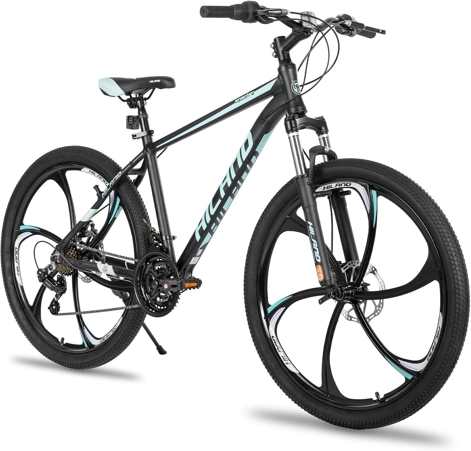 26" Mountain Bike 21-Speed Disc Brake Lightweight Aluminum Frame MTB