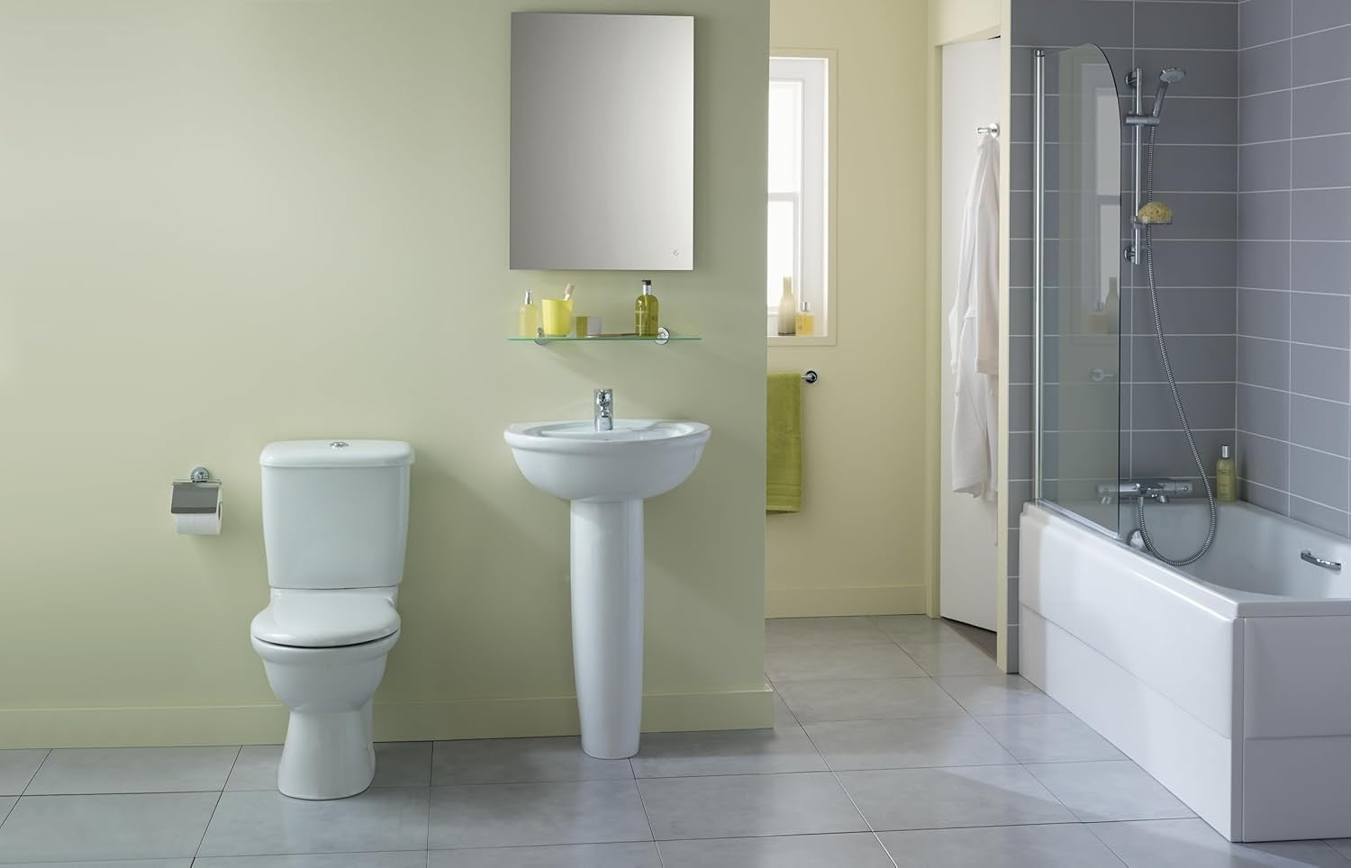 Round Soft Close Toilet Seat White Gloss Wrapover Scratch-Resistant Duroplast