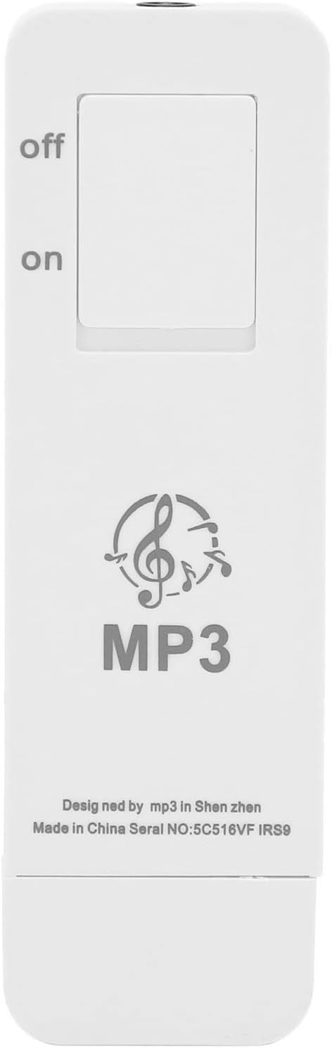 USB MP3 Player Stick HiFi Lossless 64GB Portable White