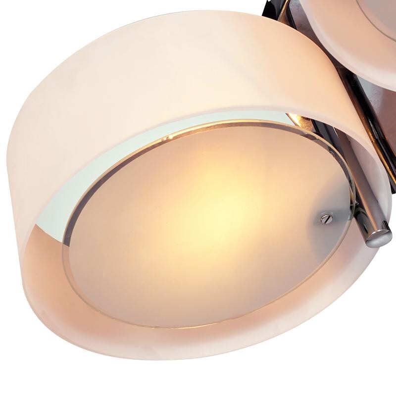 Modern Flush Ceiling Light 3 Way Acrylic Shade Fixture E27 for Bedroom Lounge