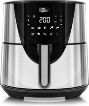 Air Fryer 7.5L 1700W Preheat Digital Touch 8 Presets Oil-Free Healthy Cooking