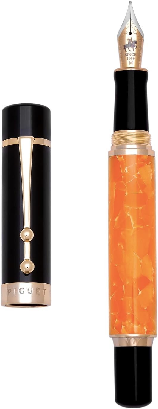 Luxury Fountain Pen L’orange Set Medium Nib Smooth Writing Gift