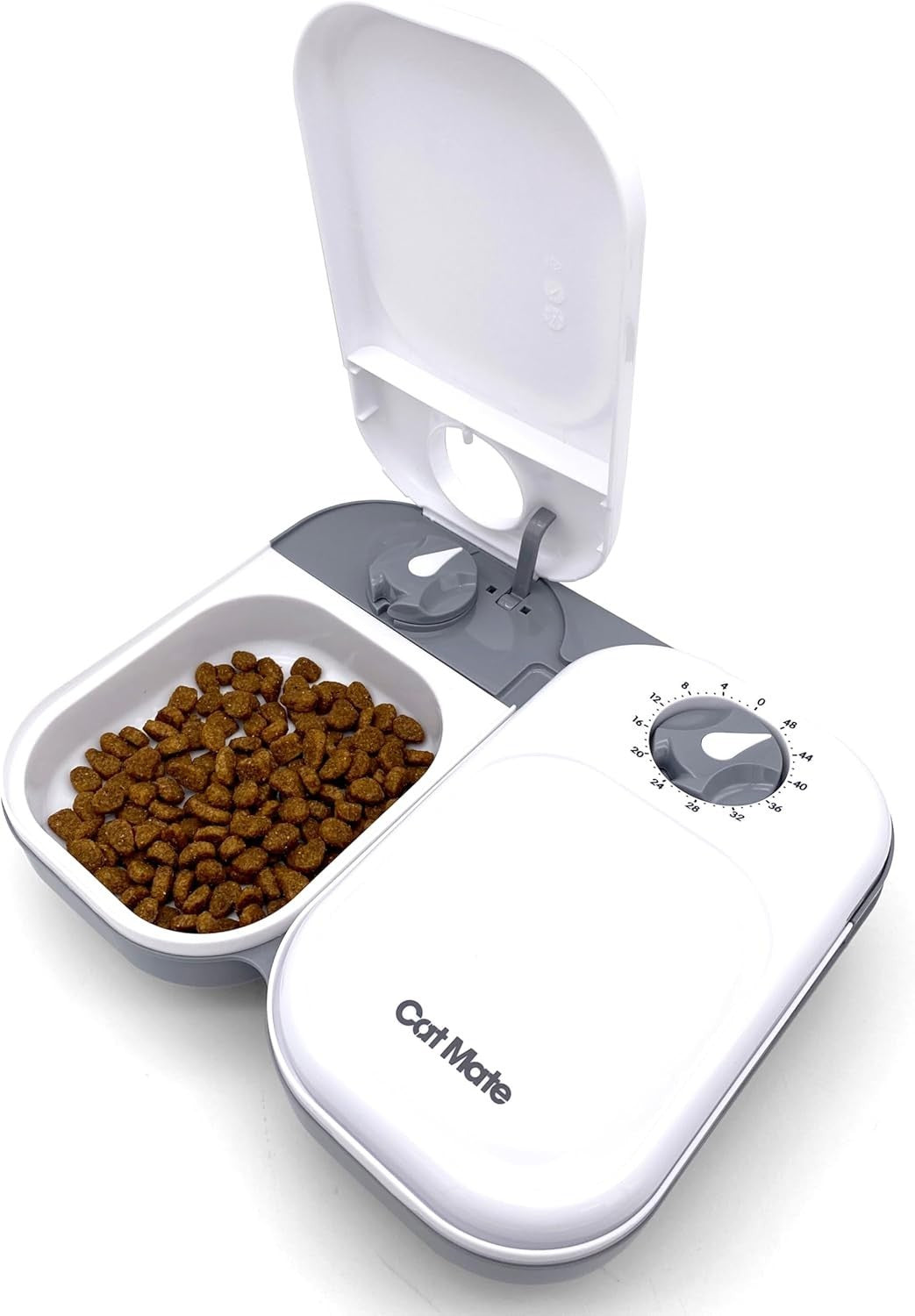 Automatic Pet Feeder Digital Timer 2 Meal Wet Dry Food Dispenser Ice Pack