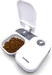 Automatic Pet Feeder Digital Timer 2 Meal Wet Dry Food Dispenser Ice Pack
