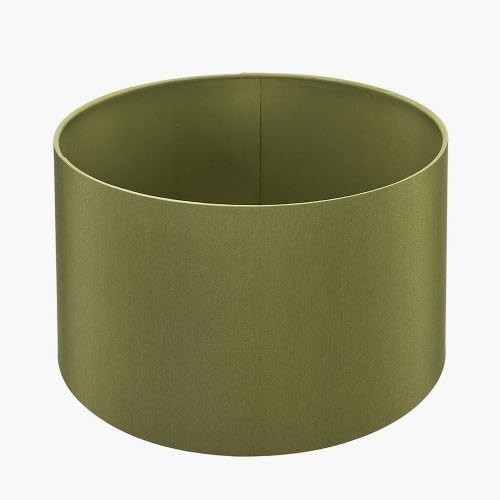 Sage Green Drum Lampshade 35cm Cotton Cylinder Shade Table Floor Lamps