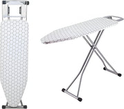 Lightweight Folding Ironing Board 110x33cm Adjustable Height Non-Slip