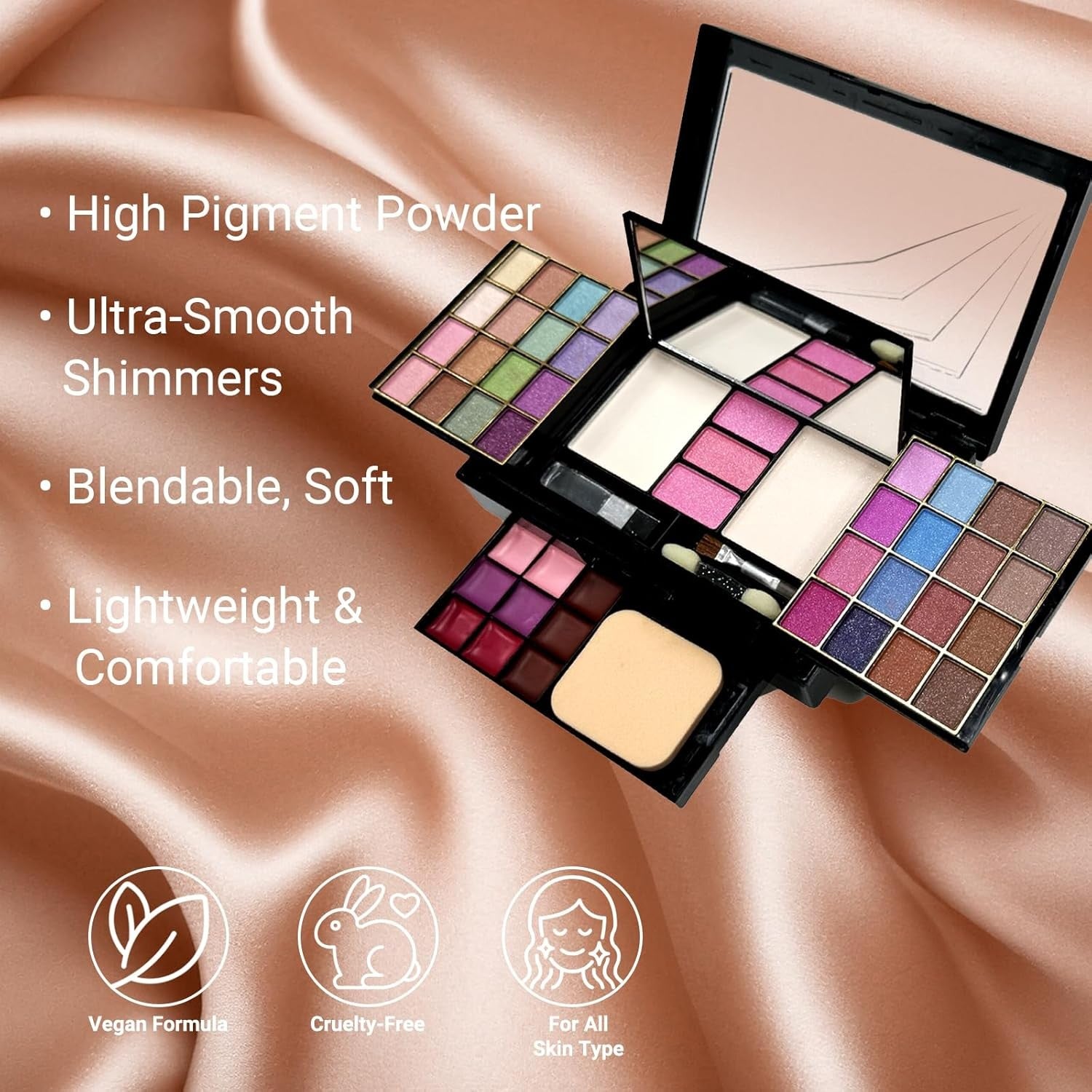 All In One Makeup Set Travel Kit Matte Eyeshadow Gift