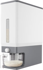 25lb Rice Dispenser Airtight BPA Free Grain Storage w Cup