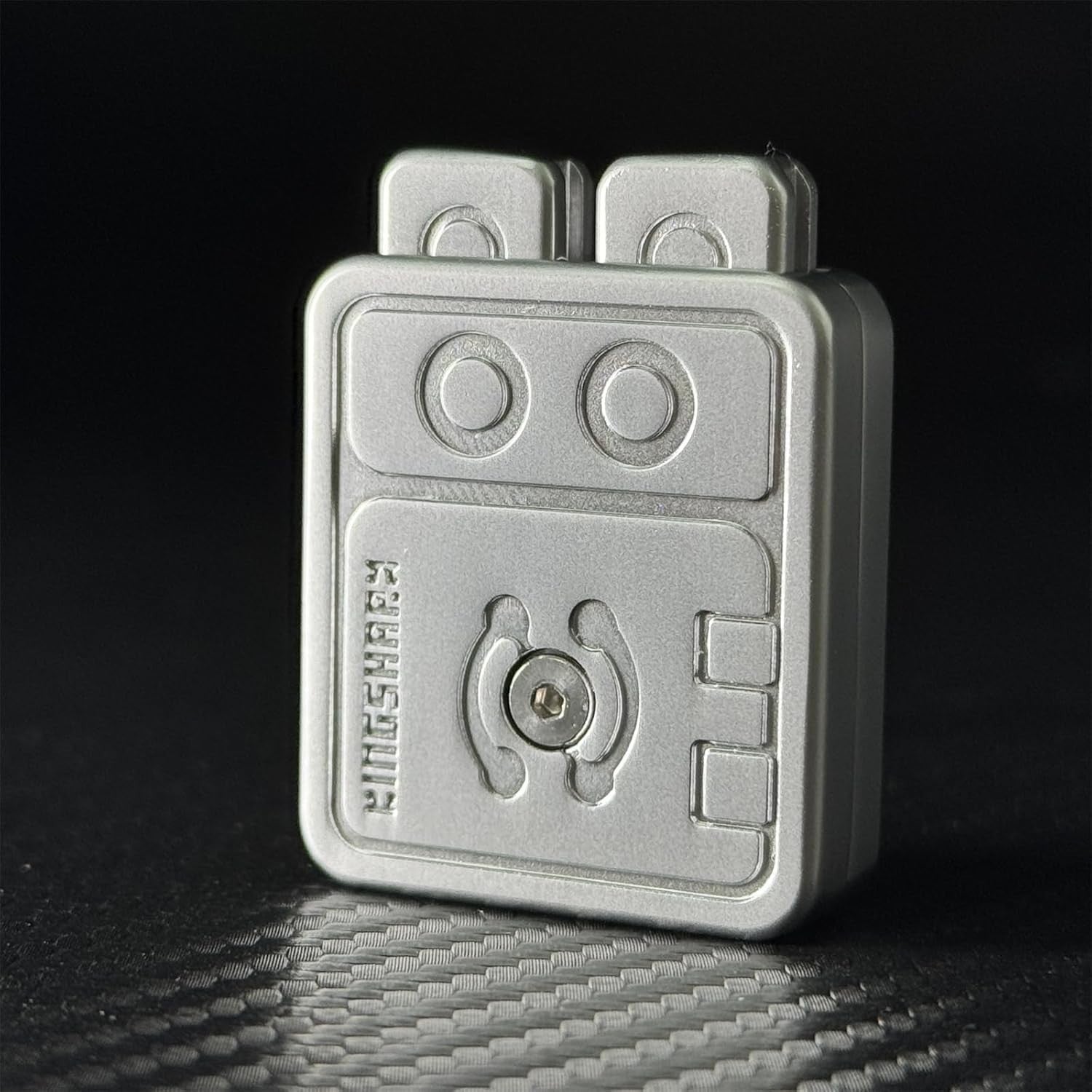 Metal Rabbit Fidget Slider Press Toy Zinc Alloy Stress Relief EDC