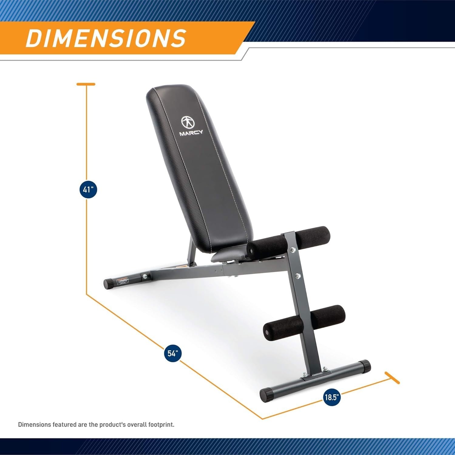 Adjustable Incline Decline Utility Bench Full Body Home Gym Workout
