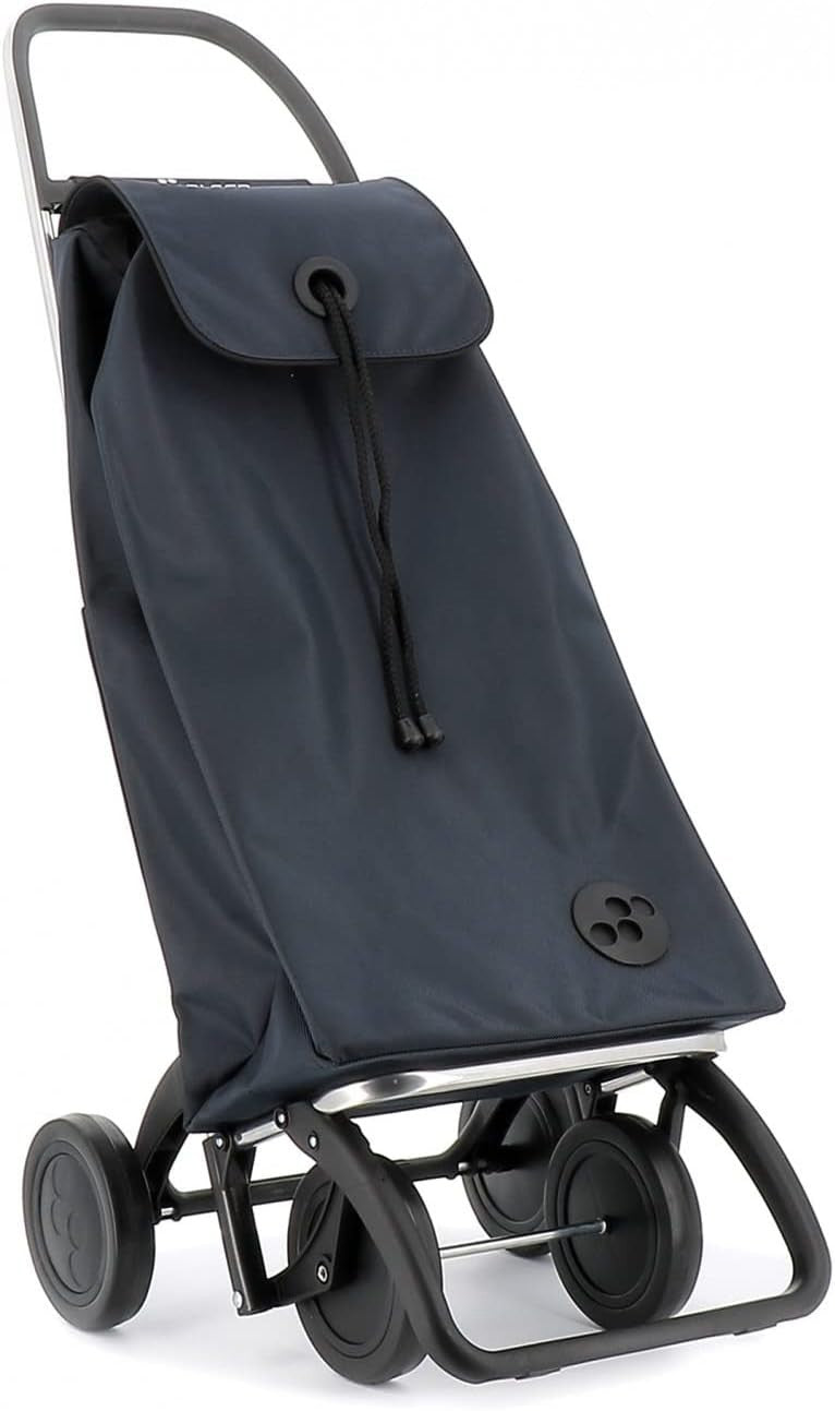 4 Wheel Folding Shopping Trolley Cart Lightweight Aluminium Large Capacity