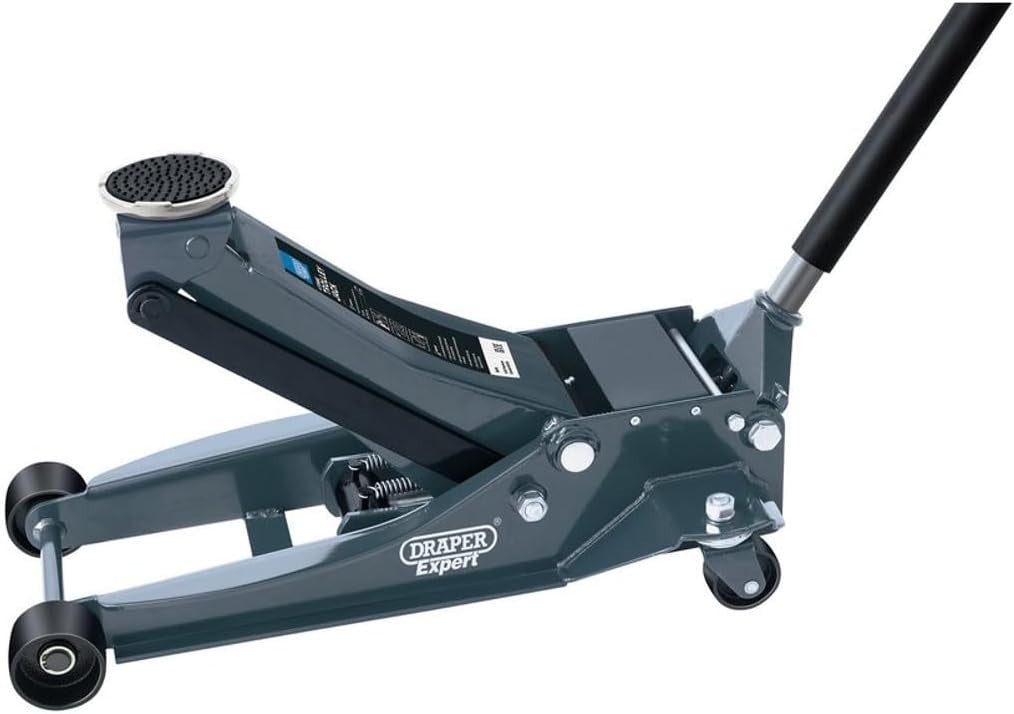 4 Ton Low Profile Trolley Jack Heavy Duty 107–515mm Twin Pump Fast Lift Car