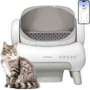 XXL Self Cleaning Cat Litter Box App Control Open Top Odor Free