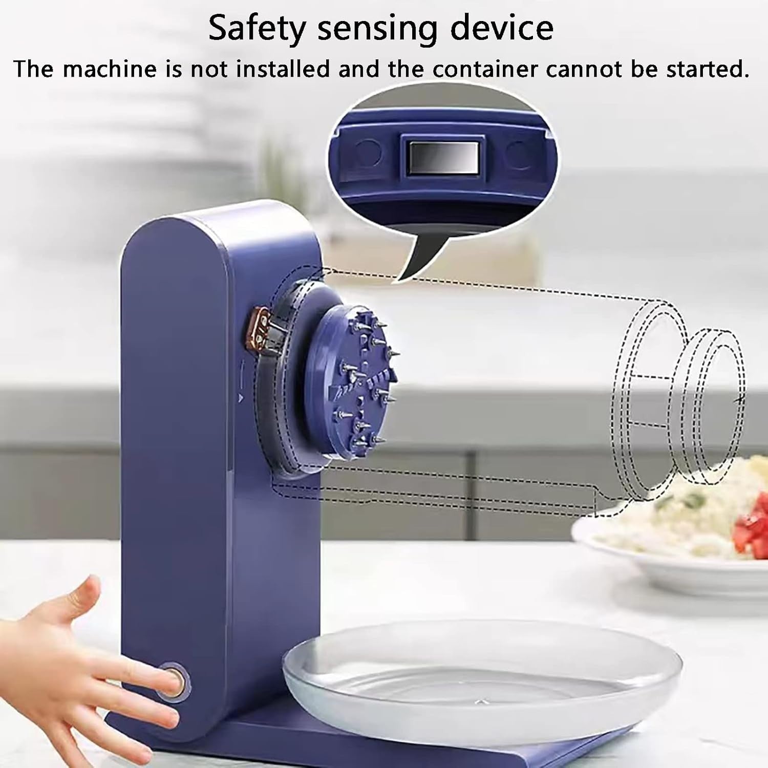 Electric Ice Crusher Shaver Snow Cone Machine Slush Maker Rechargeable