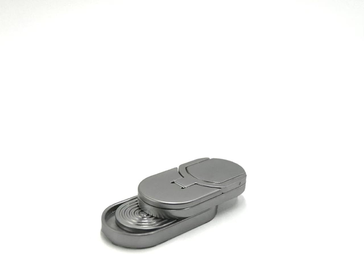 Metal Rotating Fidget Slider ADHD Stress Relief Pocket EDC Toy