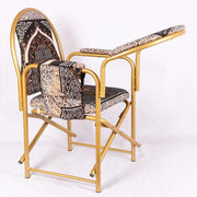 Foldable Islamic Prayer Chair Cushioned Comfortable Armrest Mosque Seat