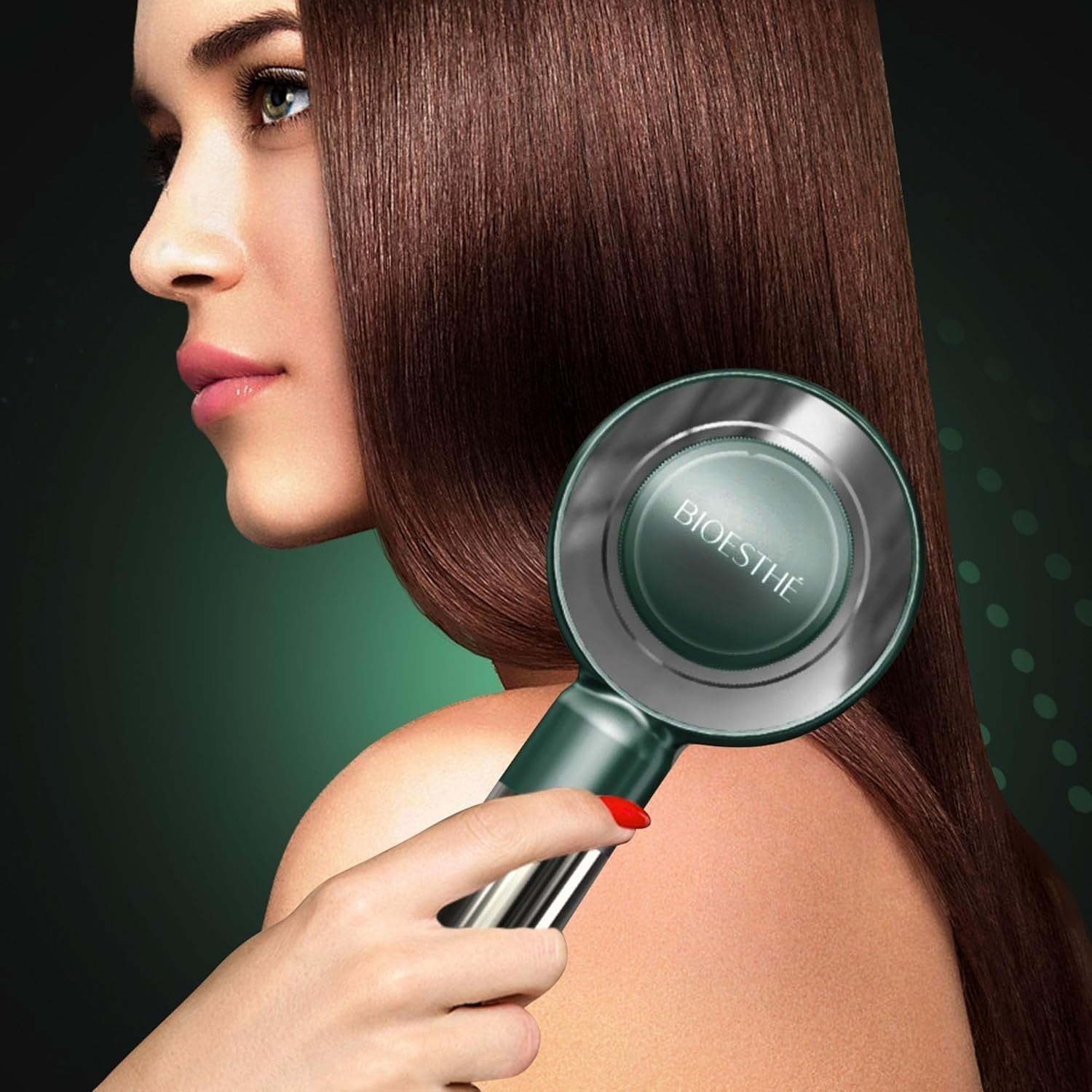 Electric Scalp Massager Brush Cordless Waterproof Hair Stress Relief Spa