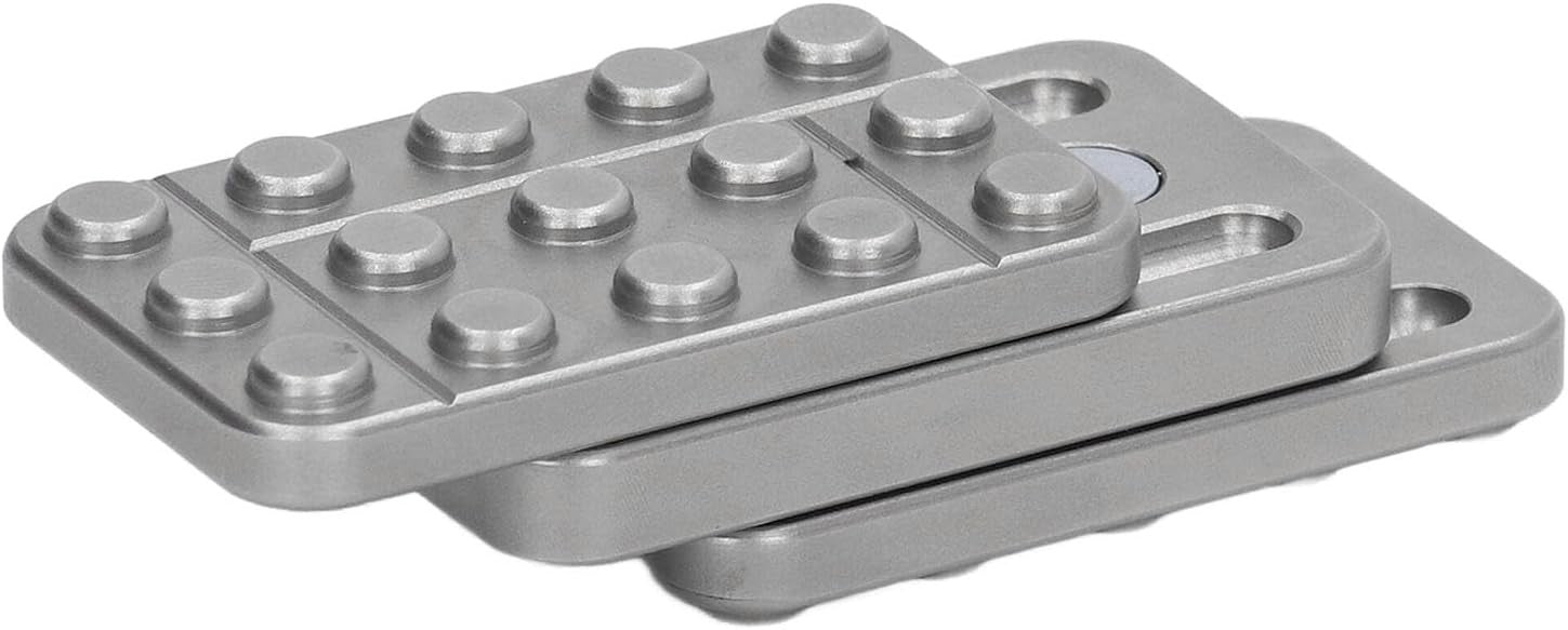 Magnetic Metal Fidget Slider Clicker Pocket Stress Relief ADHD