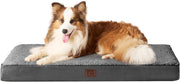 XL Orthopedic Dog Bed Mattress Egg Crate Foam 104x68x9cm Grey