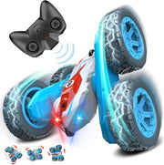 360° Flips Remote Control Cars with LED Headlights, 4WD RC Car Toys
