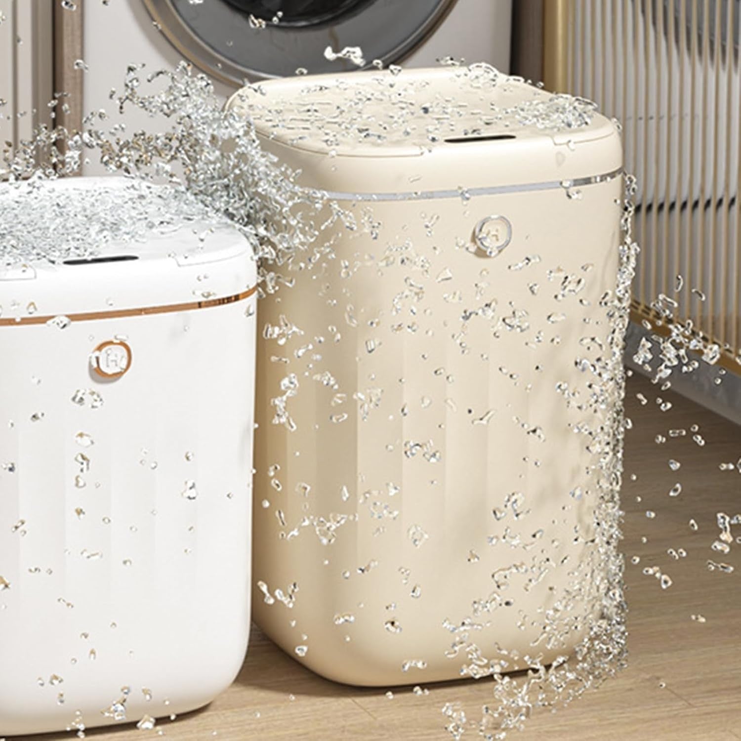 20L Touchless Trash Can Self Sealing Automatic Garbage Bin
