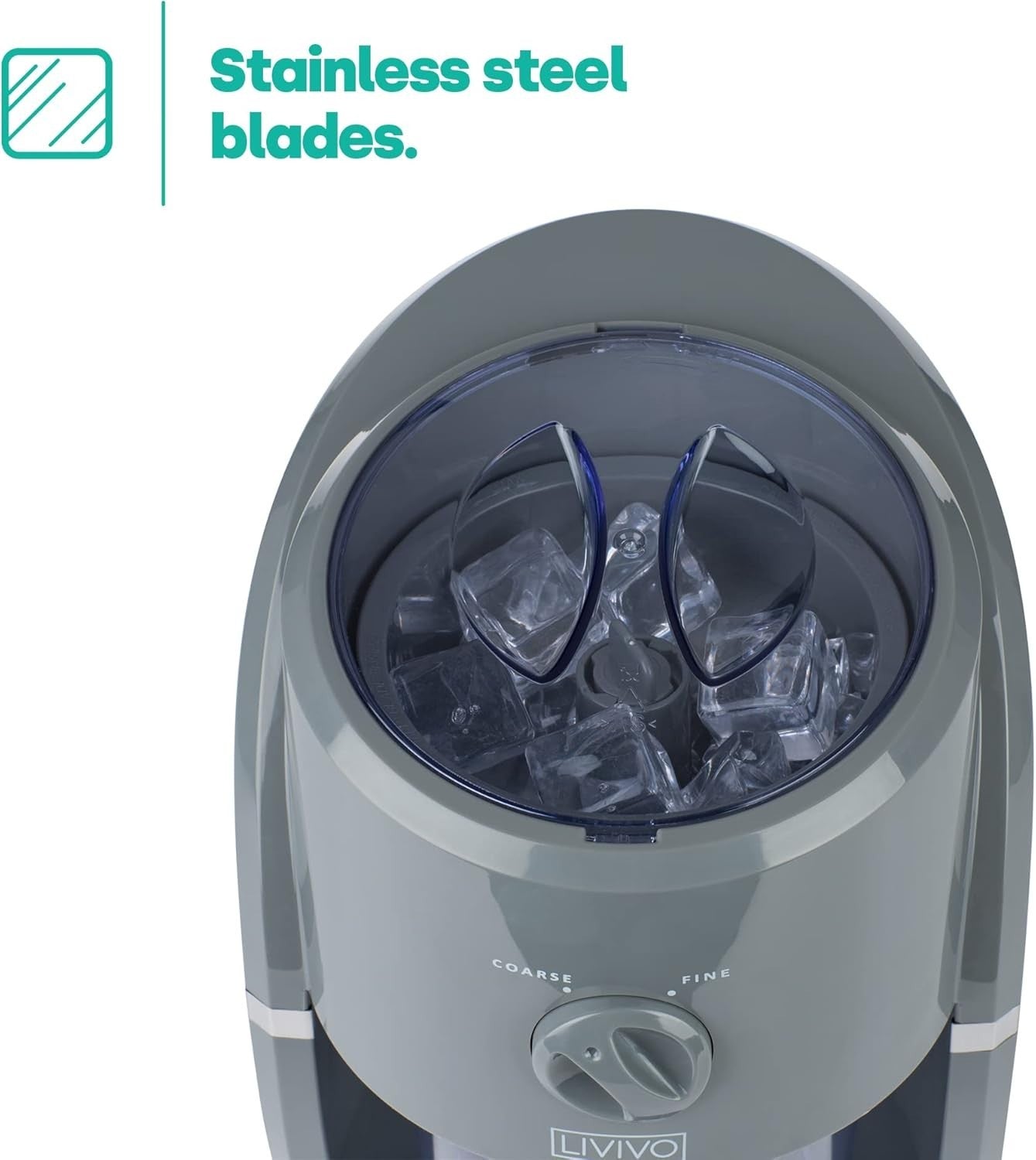Electric Ice Crusher Shaver Machine Dual Mode Slush Snow Cone Maker