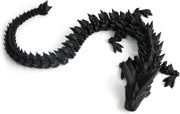 24in Articulated 3D Printed Dragon Fidget Toy Fantasy Desk Decor