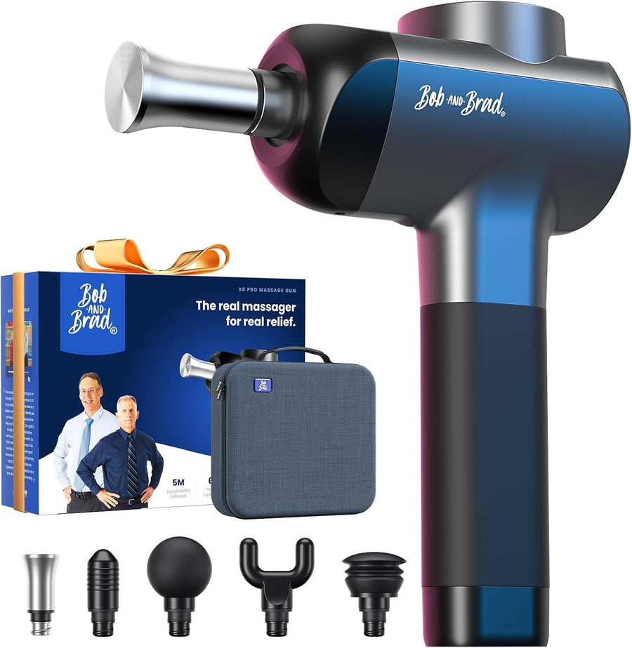 Deep Tissue Massage Gun 55lb Stall Force Metal Head Muscle Recovery
